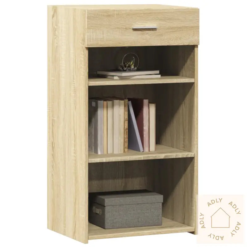 Skjenk Sonoma Eik 50X42,5X93 Cm Konstruert Tre