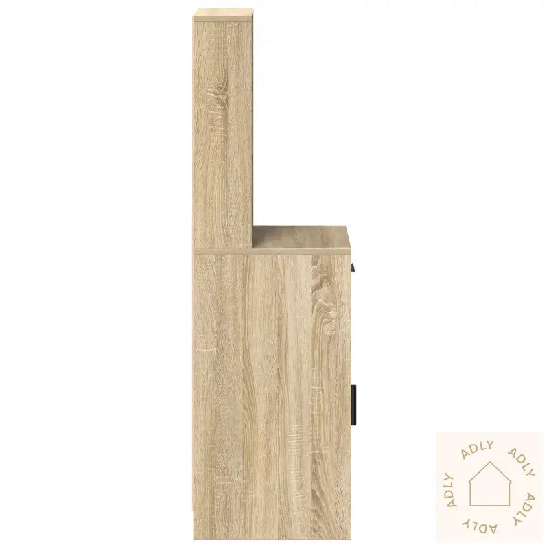 Høyt Skap Sonoma Eik 40X41X135 Cm Konstruert Tre