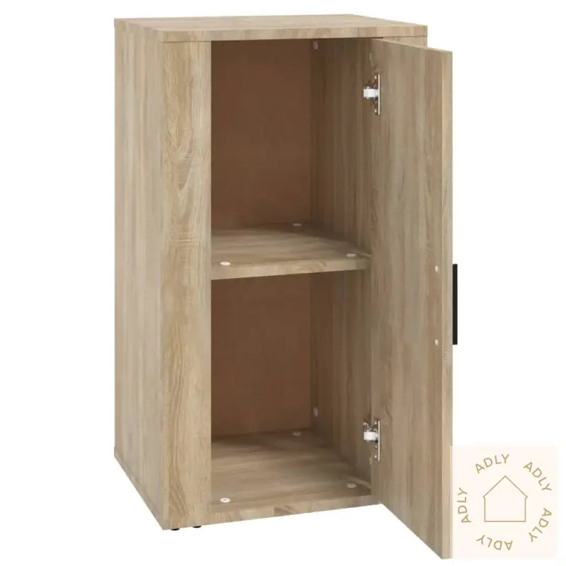 Skjenk Sonoma Eik 40X33X70 Cm Konstruert Tre