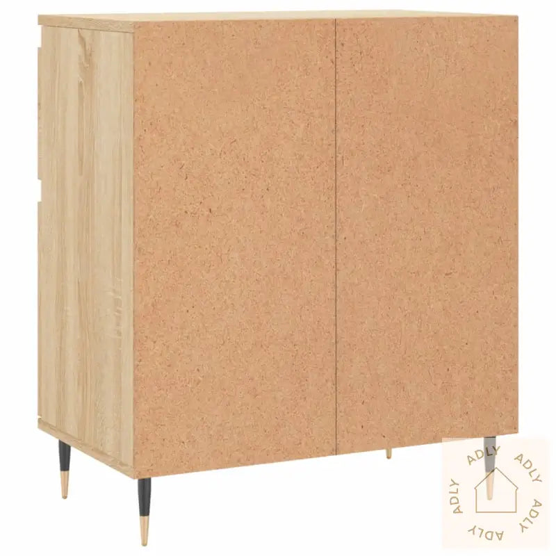 Skjenk Sonoma Eik 60X35X70 Cm Konstruert Tre