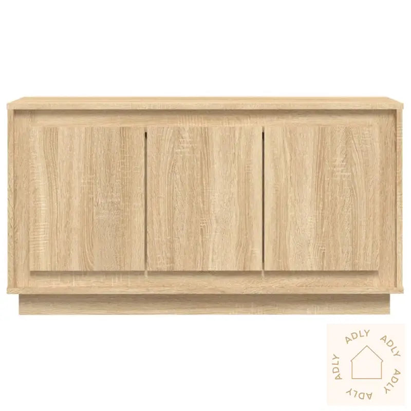 Skjenk Sonoma Eik 102X35X55 Cm Konstruert Tre
