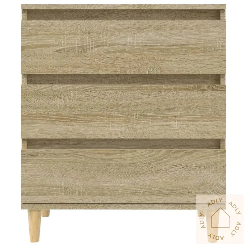 Skjenk Sonoma Eik 60X35X70 Cm Konstruert Tre