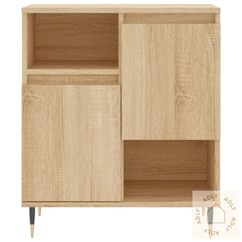 Skjenk Sonoma Eik 60X35X70 Cm Konstruert Tre