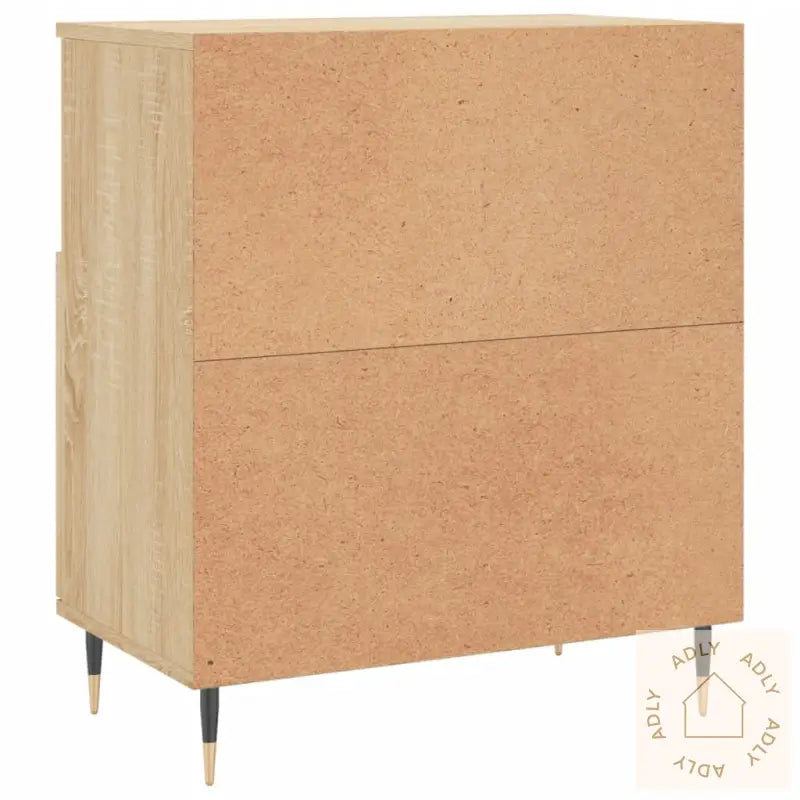 Skjenk Sonoma Eik 60X35X70 Cm Konstruert Tre