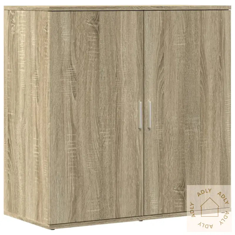 Skjenk Sonoma Eik 79X38X80 Cm Konstruert Tre