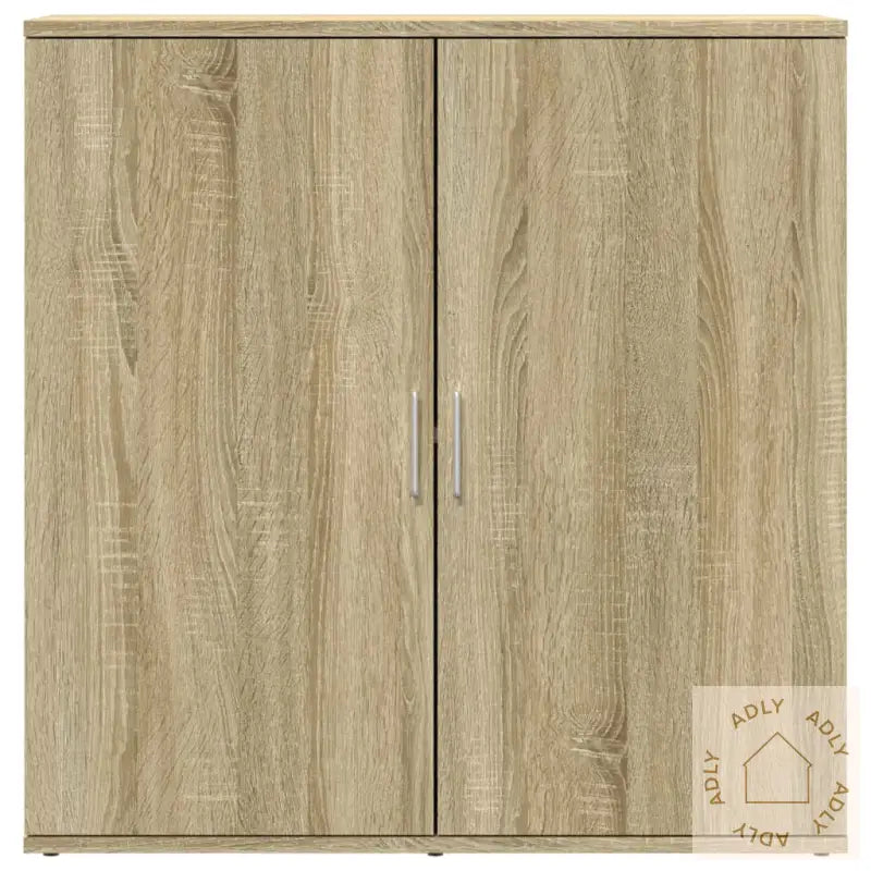 Skjenk Sonoma Eik 79X38X80 Cm Konstruert Tre
