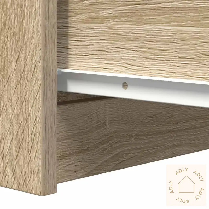 Skjenk Sonoma Eik 37,5X35X76 Cm Konstruert Tre