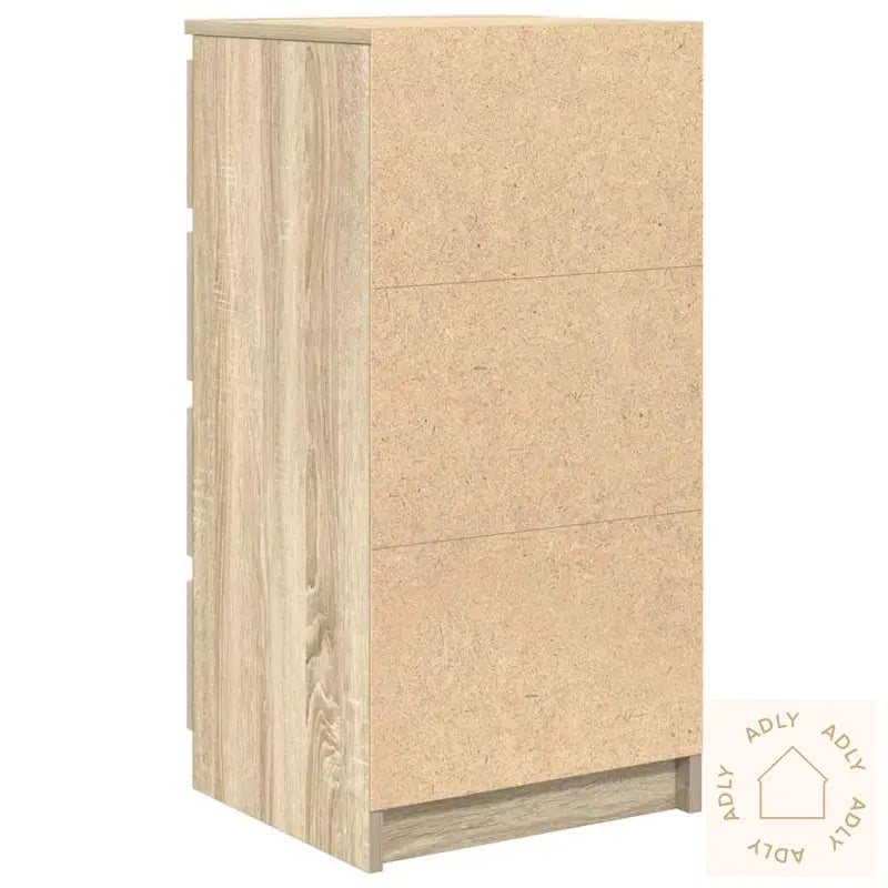 Skjenk Sonoma Eik 37,5X35X76 Cm Konstruert Tre