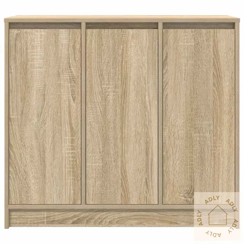 Skjenk Sonoma Eik 85X34X76 Cm Konstruert Tre