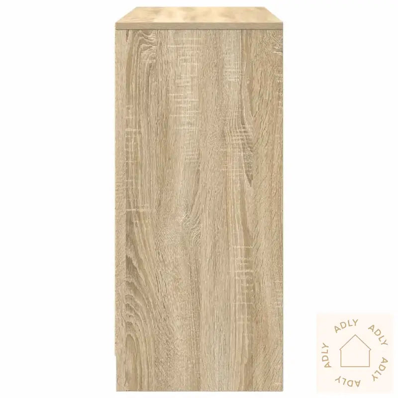 Skjenk Sonoma Eik 85X34X76 Cm Konstruert Tre
