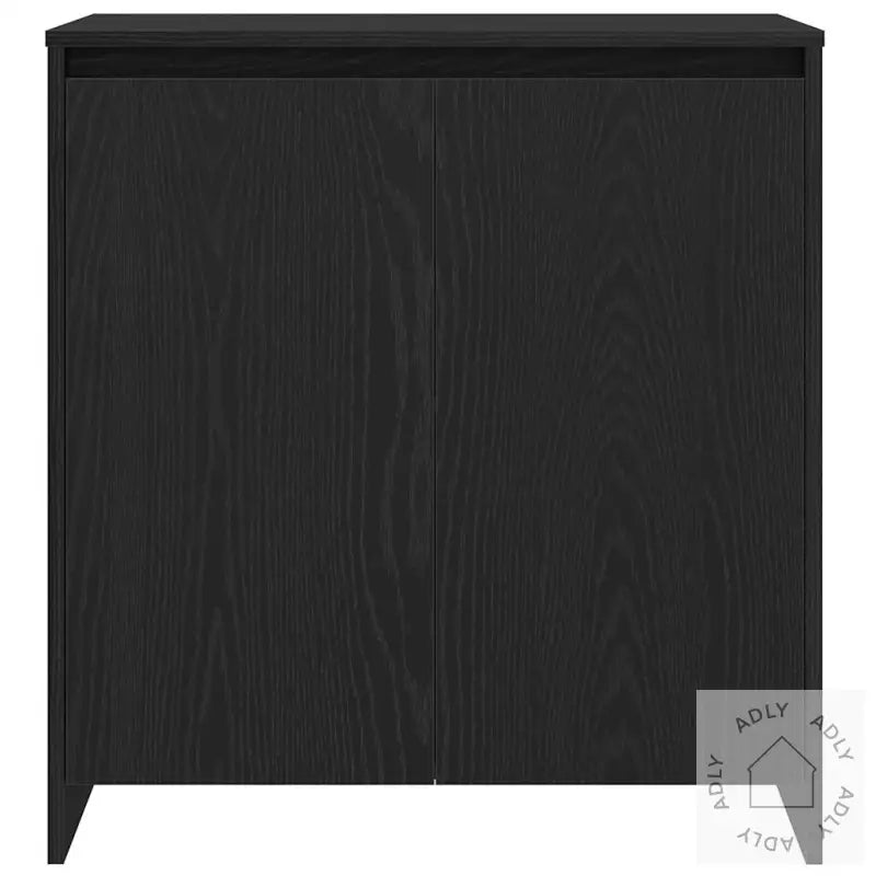 Skjenk Svart Eik 70X41X75 Cm Konstruert Tre