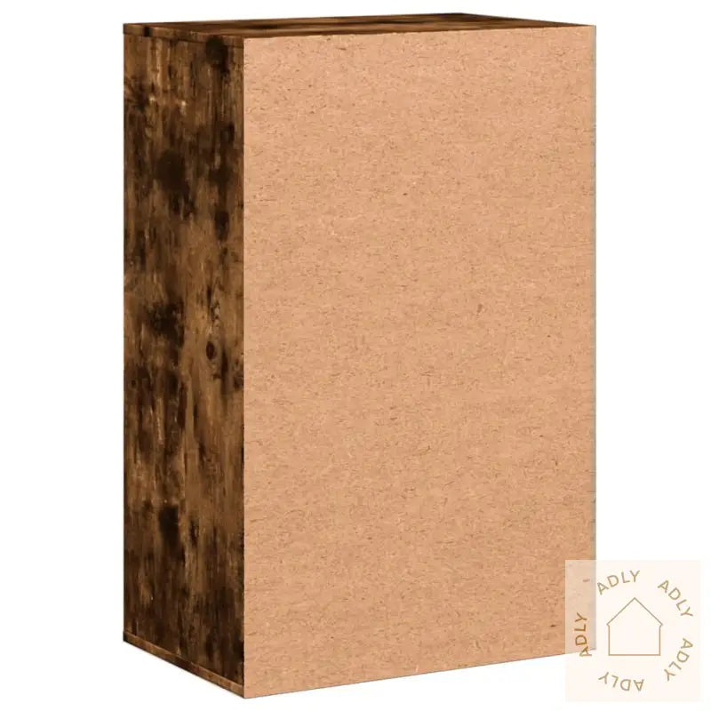 Oppbevaringsskap Røkt Eik 56,5X39X90 Cm Konstruert Tre