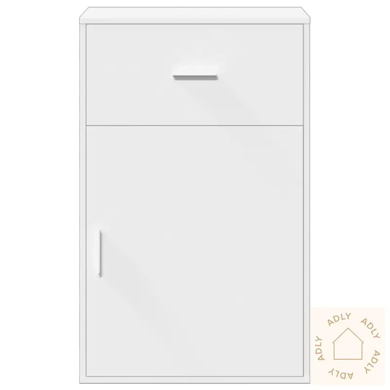 Oppbevaringsskap Hvit 56,5X39X90 Cm Sponplate