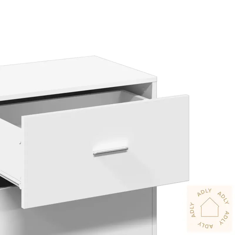 Oppbevaringsskap Hvit 56,5X39X90 Cm Sponplate