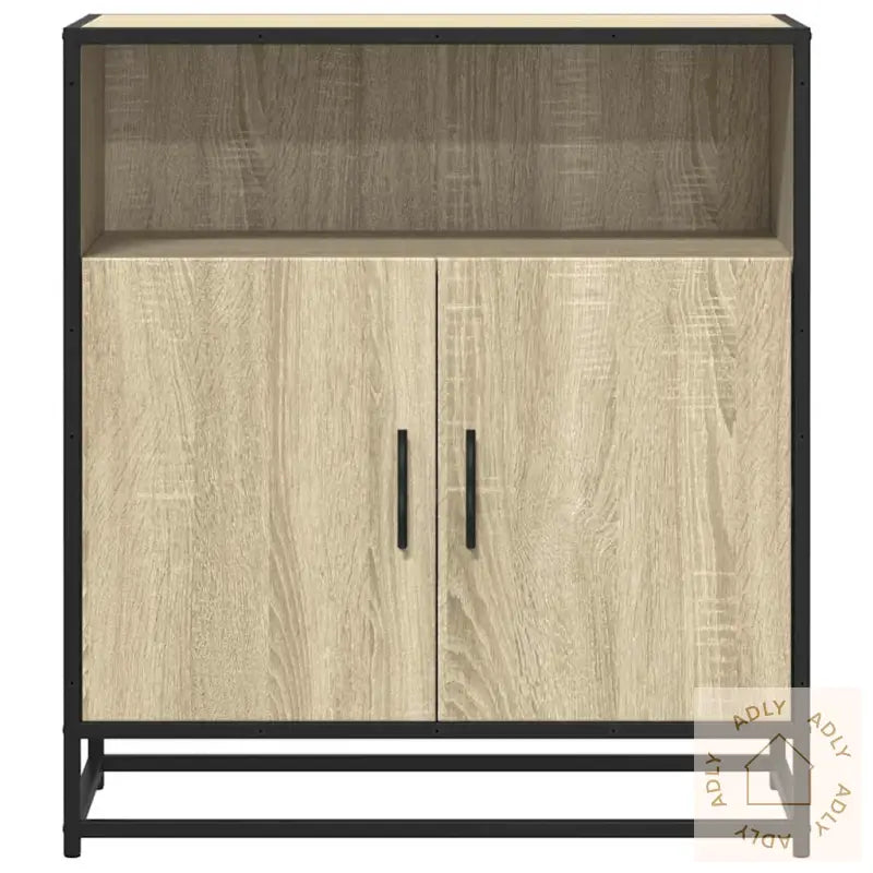 Skjenk Sonoma Eik 68X35X76 Cm Konstruert Tre