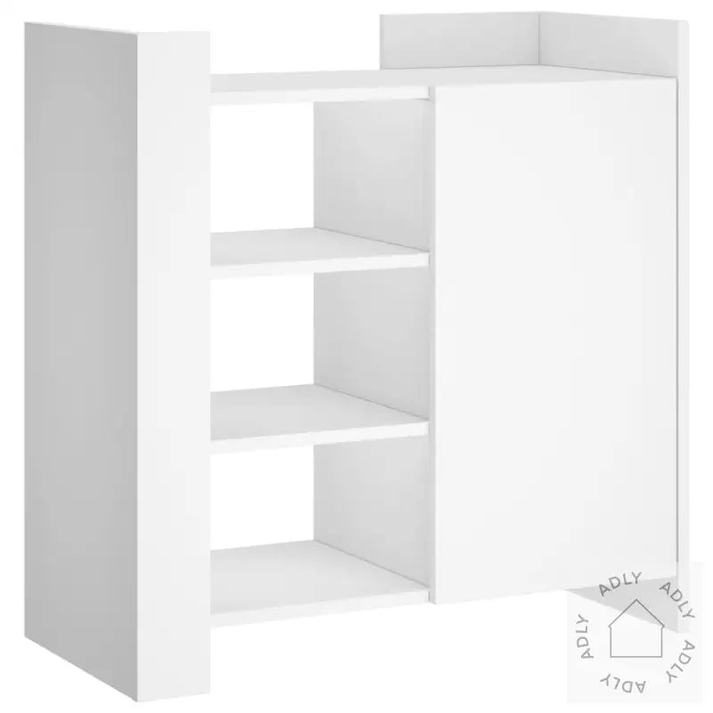 Skjenk Hvit 73,5X35X75 Cm Konstruert Tre