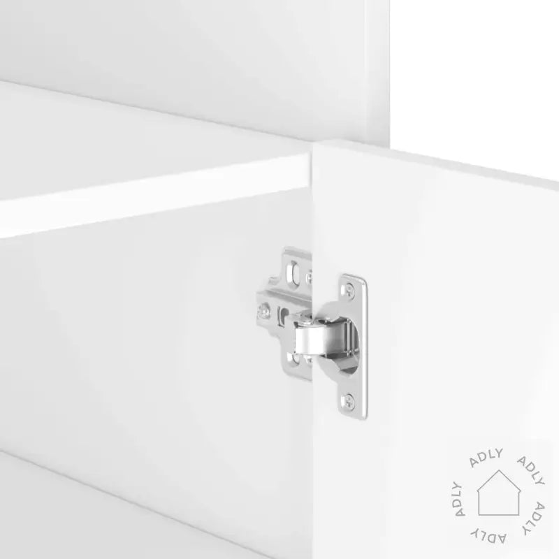 Skjenk Hvit 73,5X35X75 Cm Konstruert Tre