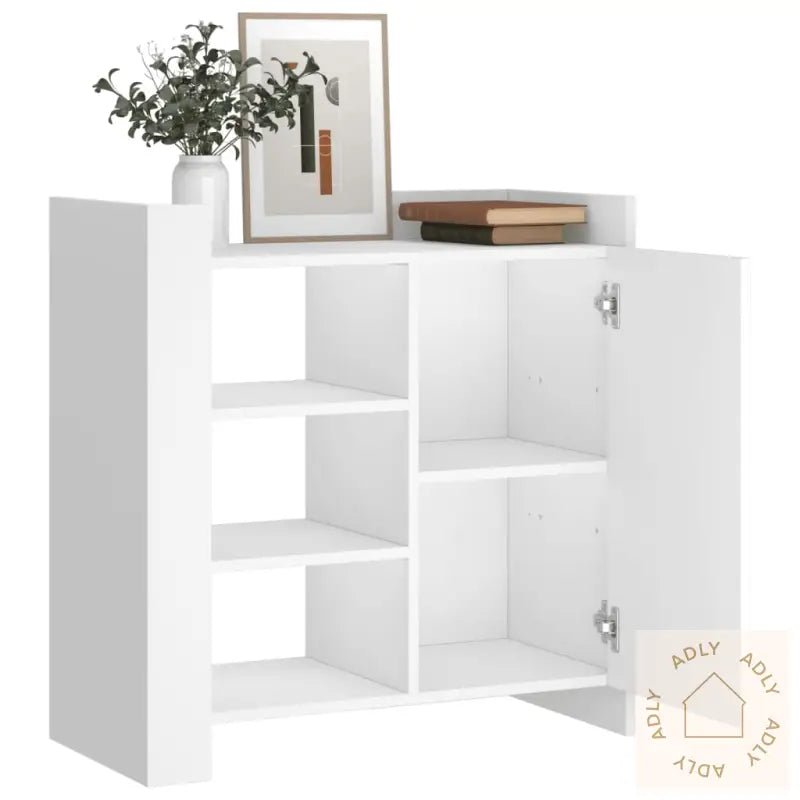 Skjenk Hvit 73,5X35X75 Cm Konstruert Tre