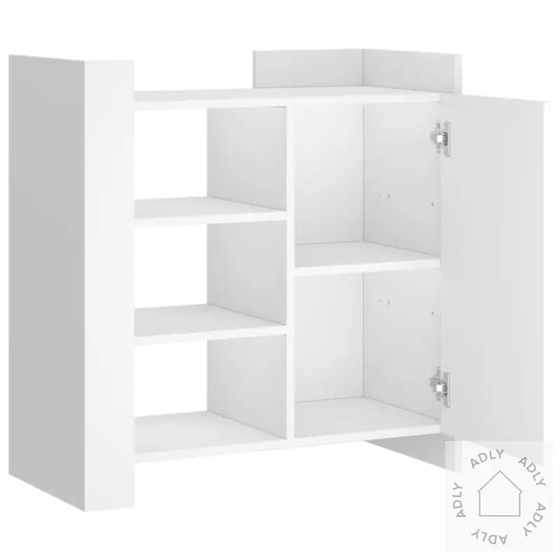 Skjenk Hvit 73,5X35X75 Cm Konstruert Tre