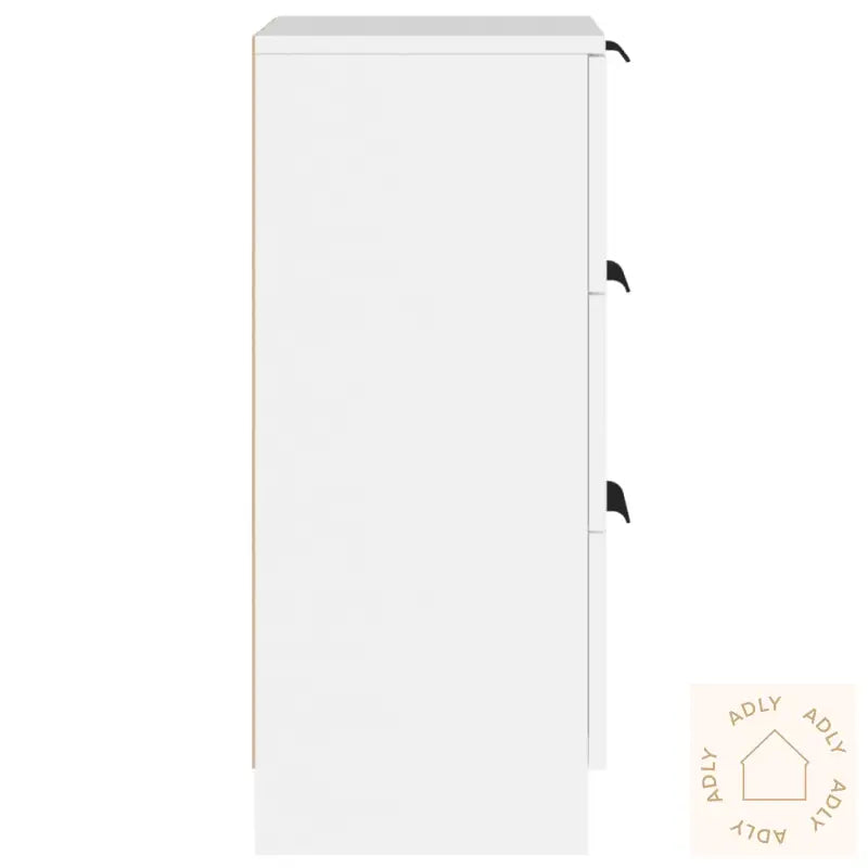 Skjenk Hvit 30X30X70 Cm Konstruert Tre