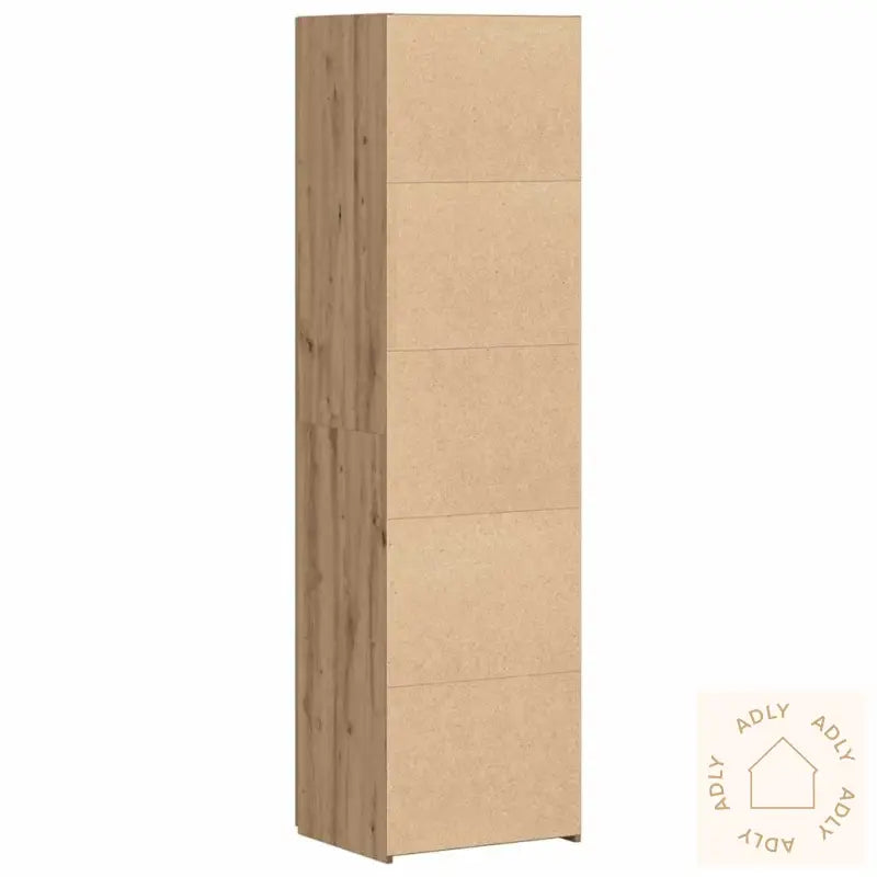Håndlaget Eikskap 50X42.5X185 Cm Lagd Tre