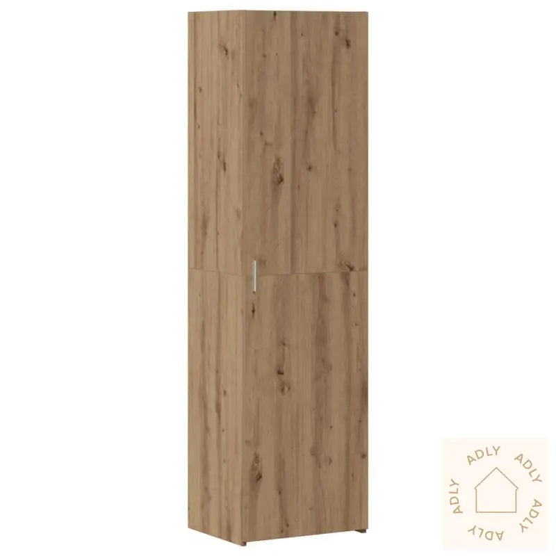 Håndlaget Eikskap 50X42.5X185 Cm Lagd Tre