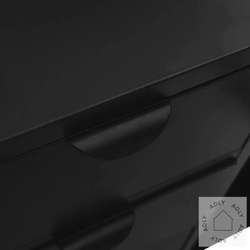 Skjenk Svart 105X35X70 Cm Stål Og Herdet Glass