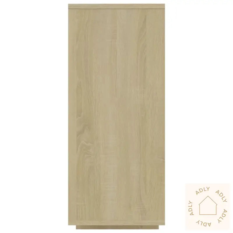 Skjenk Sonoma Eik 120X30X75 Cm Konstruert Tre