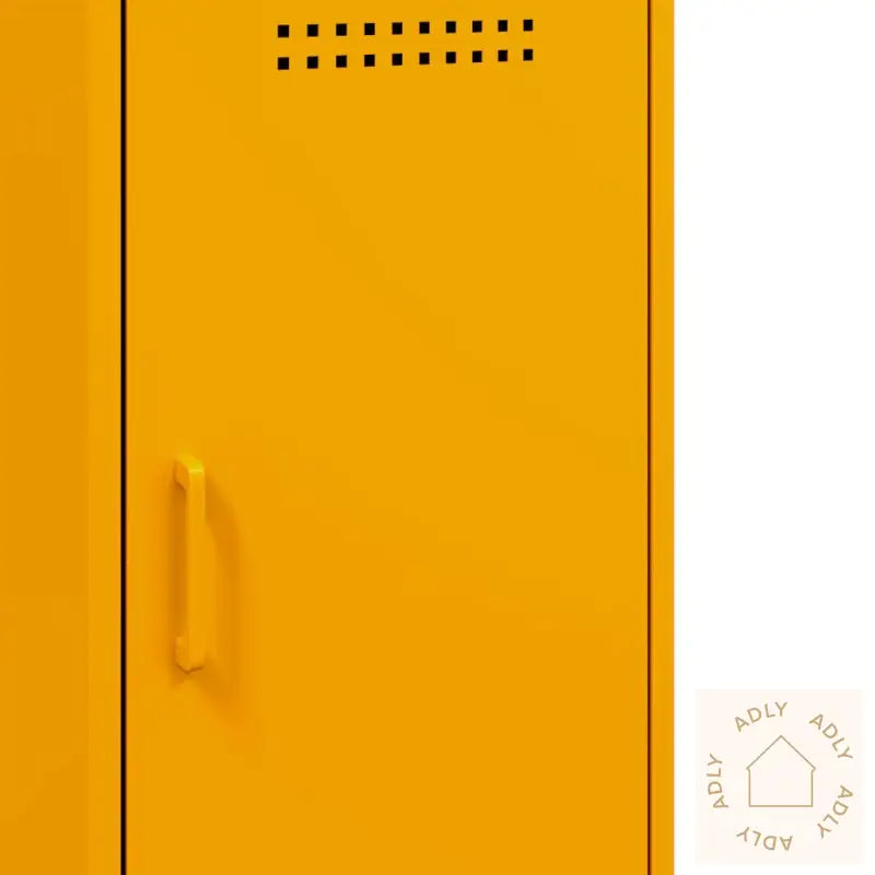 Skjenk Sennepsgul 36X39X79 Cm Stål