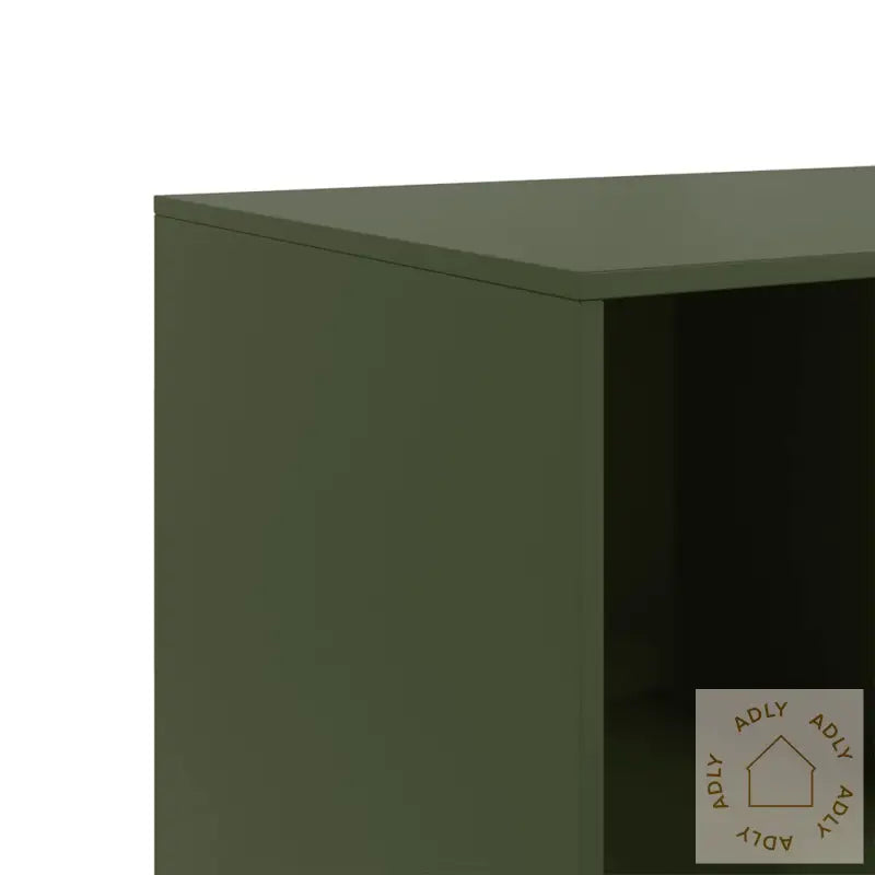 Skjenk Olivengrønn 99X39X73 Cm Stål