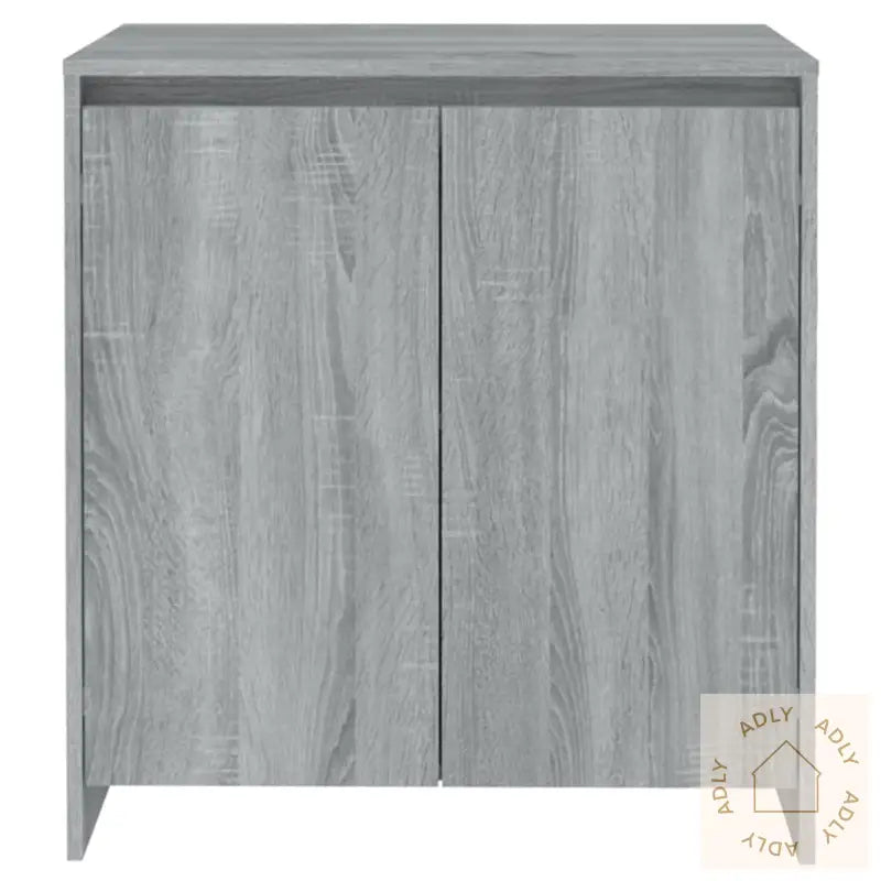 Skjenk Grå Sonoma 70X41X75 Cm Konstruert Tre
