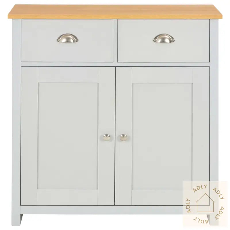 Skjenk Grå 79X35X81 Cm