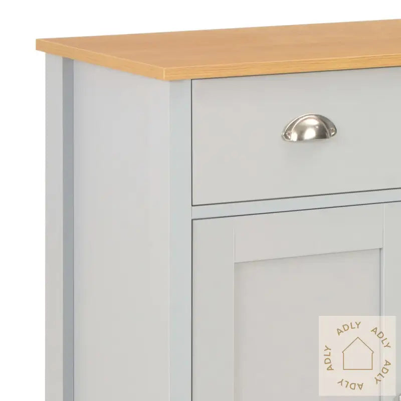 Skjenk Grå 79X35X81 Cm