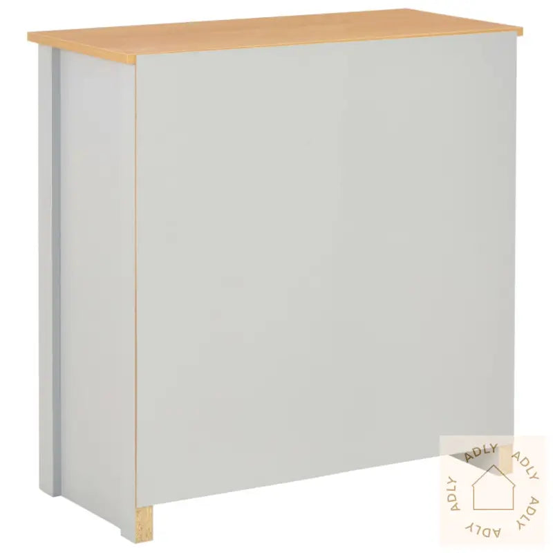 Skjenk Grå 79X35X81 Cm