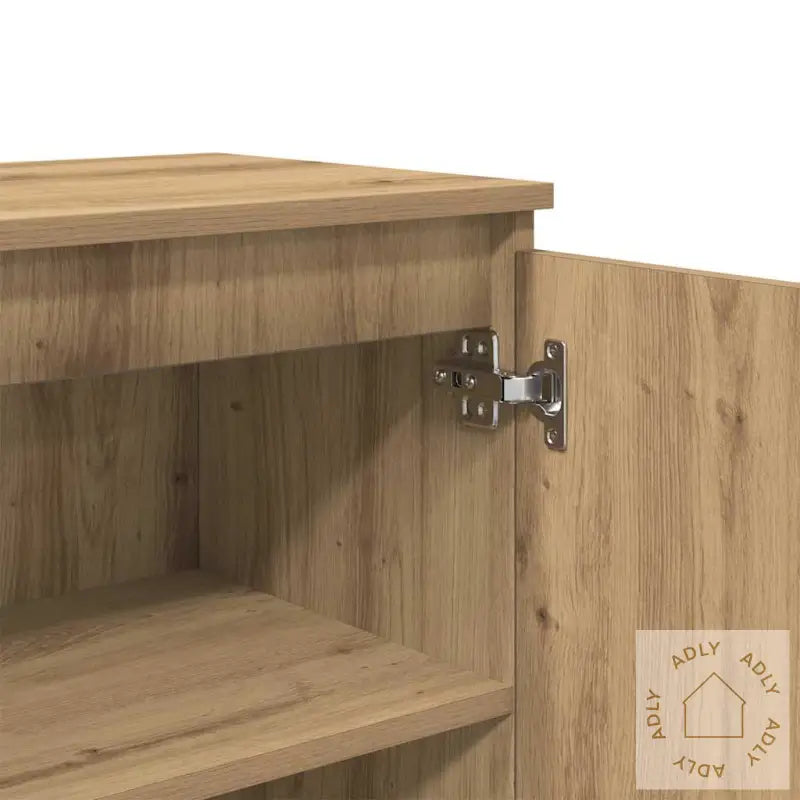 Skjenk Artisan Eik 60X35X70 Cm Konstruert Tre