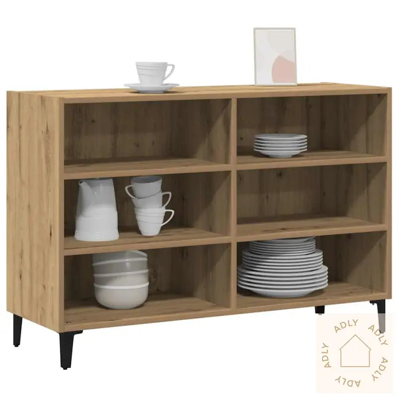 Skjenk Artisan Eik 103,5X35X70 Cm Konstruert Tre