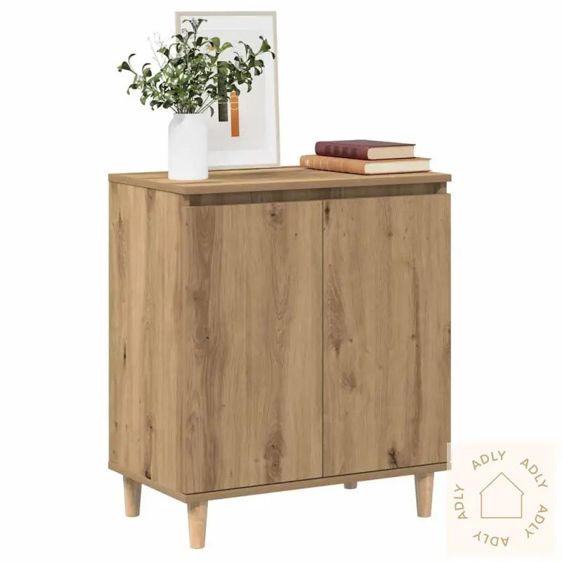 Skjenk Artisan Eik 60X35X70 Cm Konstruert Tre