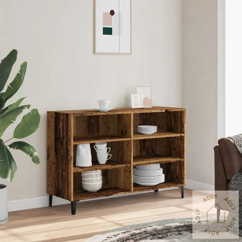 Skjenk Gammelt Tre 103,5X35X70 Cm Konstruert Tre