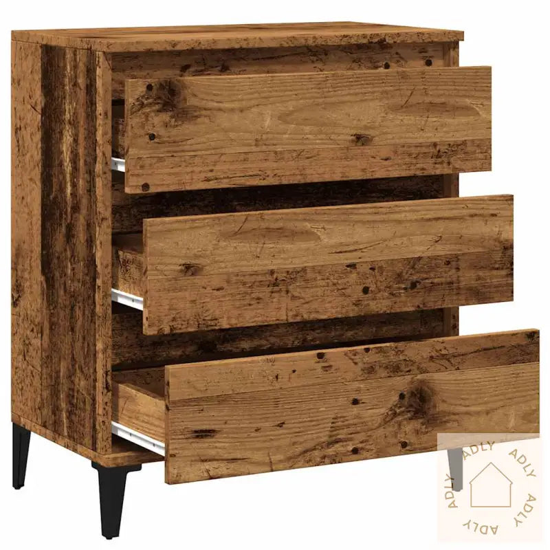 Skjenk Gammelt Tre 60X35X70 Cm Konstruert Tre