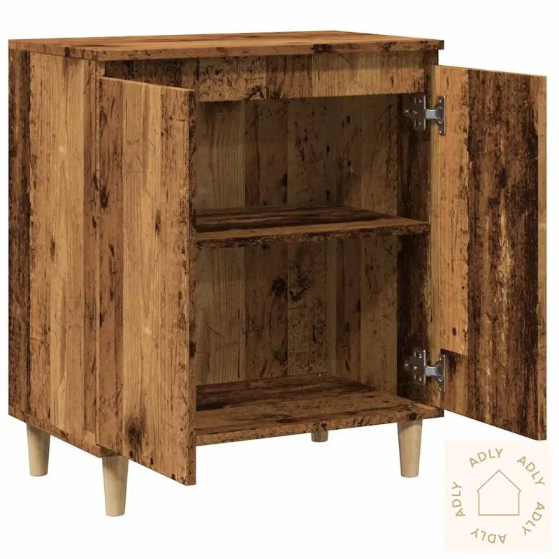 Skjenk Gammelt Tre 60X35X70 Cm Konstruert Tre