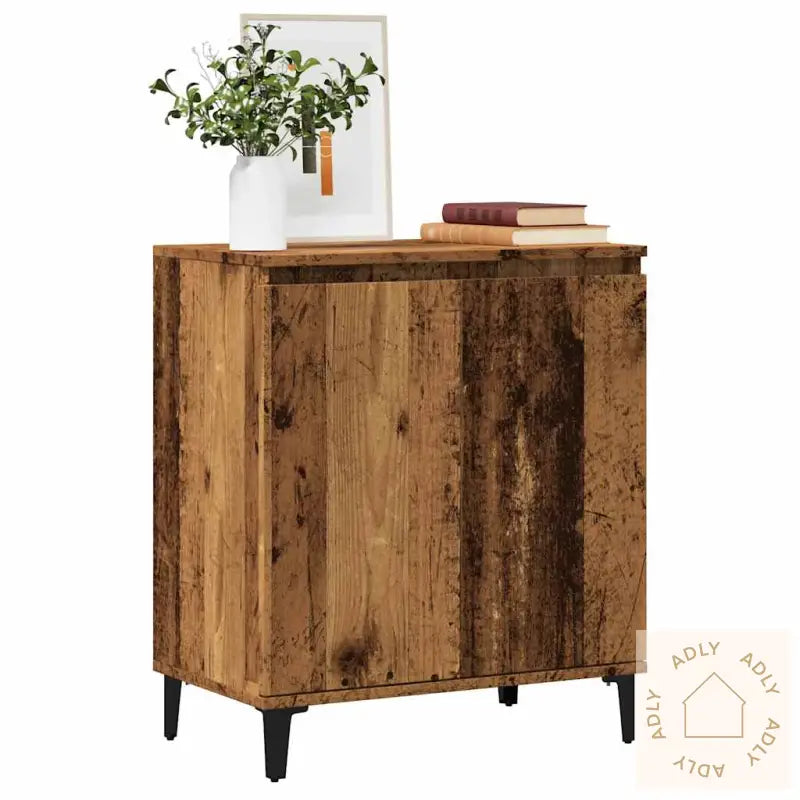 Skjenk Gammelt Tre 60X35X70 Cm Konstruert Tre