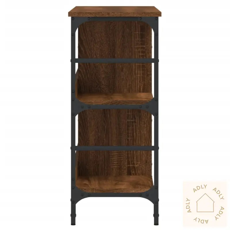 Skjenk Brun Eik 102X32X73,5 Cm Konstruert Tre
