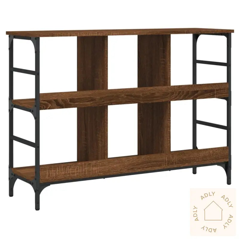 Skjenk Brun Eik 102X32X73,5 Cm Konstruert Tre