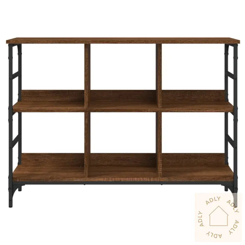 Skjenk Brun Eik 102X32X73,5 Cm Konstruert Tre