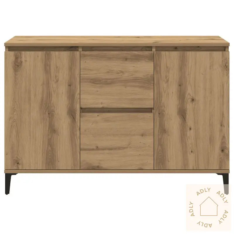 Skjenk Artisan Eik 102X35X70 Cm Konstruert Tre