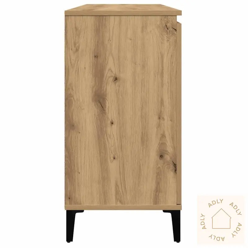 Skjenk Artisan Eik 102X35X70 Cm Konstruert Tre