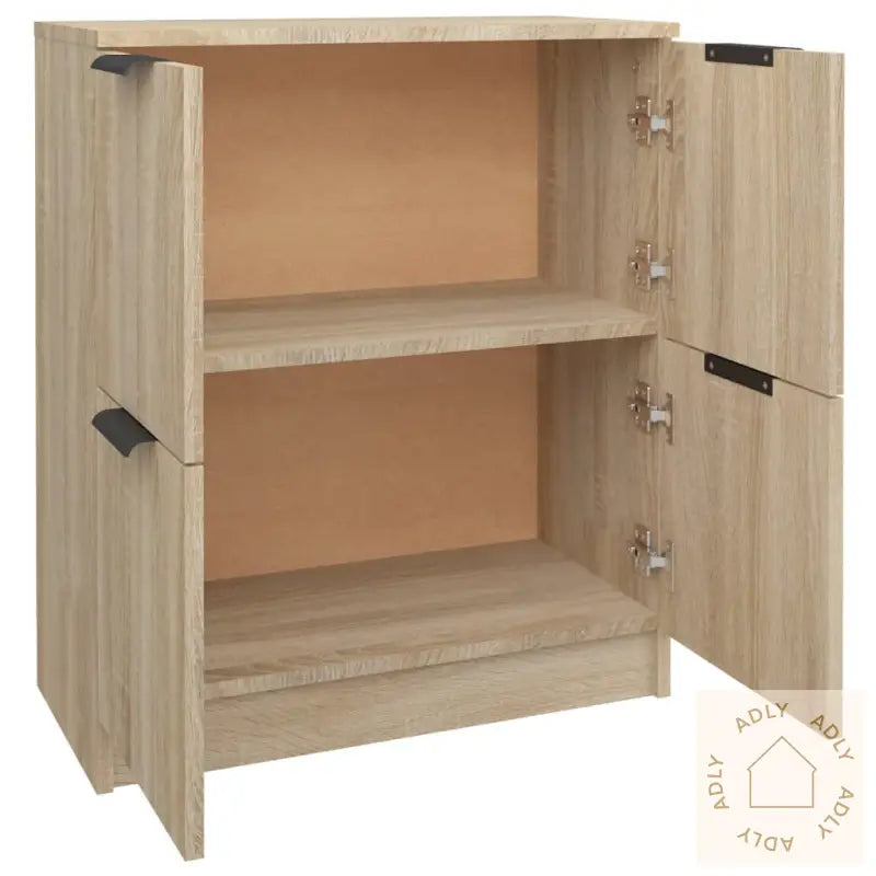 Skjenk Sonoma Eik 60X30X70 Cm Konstruert Tre