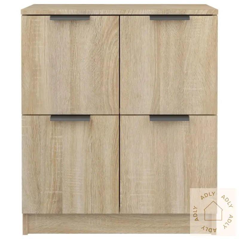 Skjenk Sonoma Eik 60X30X70 Cm Konstruert Tre
