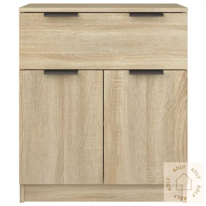 Skjenk Sonoma Eik 60X30X70 Cm Konstruert Tre