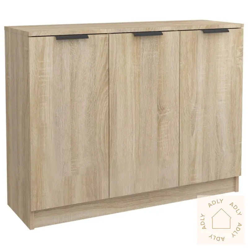 Skjenk Sonoma Eik 90,5X30X70 Cm Konstruert Tre
